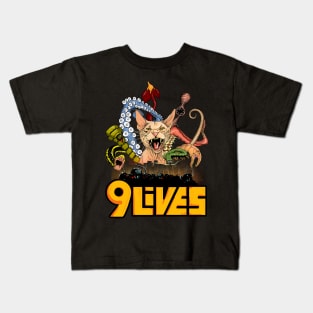 Nine lives Kids T-Shirt